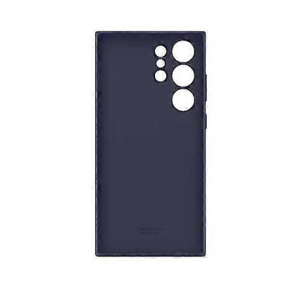 Silikone Etui til Galaxy S23 Ultra[HK] Navy blue