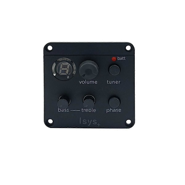 Akustisk Gitarr Pickup ISYS+ EQ Förförstärkarsystem för Akustisk Gitarrförstärkare Justerbart Ljud Guit[HK] As Shown