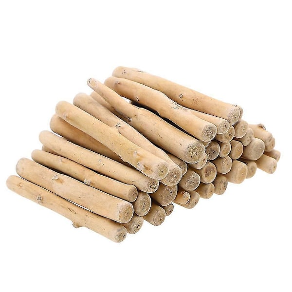 500g 10cm Antiseptisk Trepinne Naturlig Trebar Drivved Tre Plante Dekor Ornament-FCY[HK]