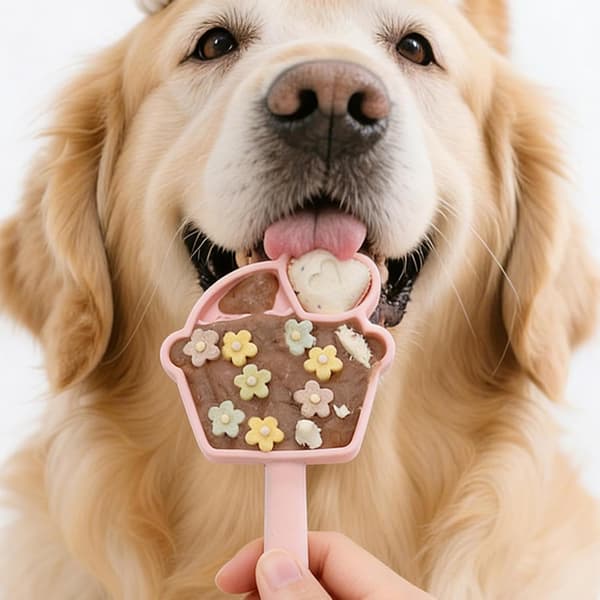Hund Långsam Matare, Interaktiva Matningsartiklar för Husdjur - Långsam Matare Hund Bitverktyg | för Valp Medium Yoghurt Godis Köttpuré Våtfoder I[HK] Pink