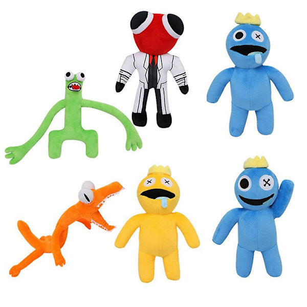 30cm Rainbow Friends Plus Leikkielu Piirroshahmo Nuken [HhkK] orange 1pc