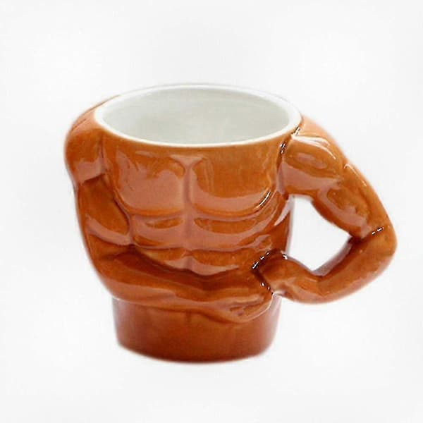Macho-styrke-temakrus i keramikk for te, kaffe og andre drikker [HK]