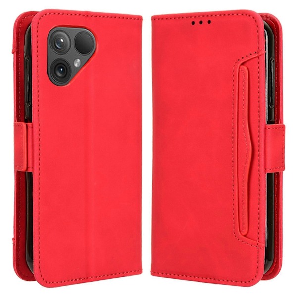 Skal till Fairphone 5 Anti-repor Folio Flip PU Läder Plånboksfodral [HK] Style C Multicolor