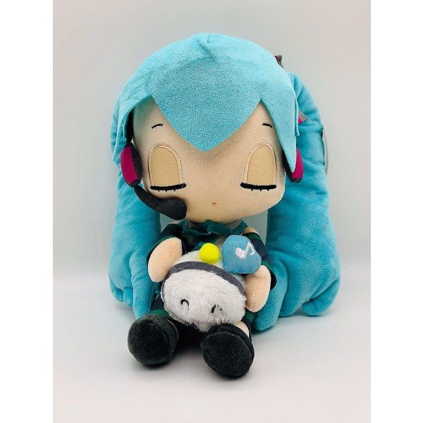 Anime Hatsune Miku Plyschleksaker Stoppade Mjuka Dockor Barn Födelsedag Julgåvor 25cm/9.8in[HK] B