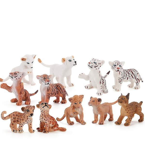11 st Safari Djur Figurer Leksak Set[HK]