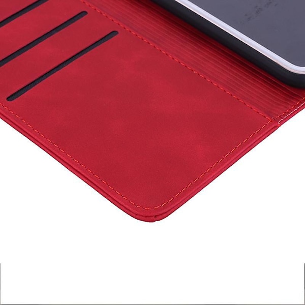 Plånboksfodral för XiaoMi RedMi NOTE 8 PRO Premium PU Läder Flip Cover Mandala[HK] Red
