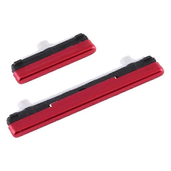 Til Samsung Galaxy Note 10 4G SM-N970 2 stk./sæt OEM Tænd/Sluk-knap og Lydstyrkeknapper[HK] Samsung Galaxy Note 10 4G Red