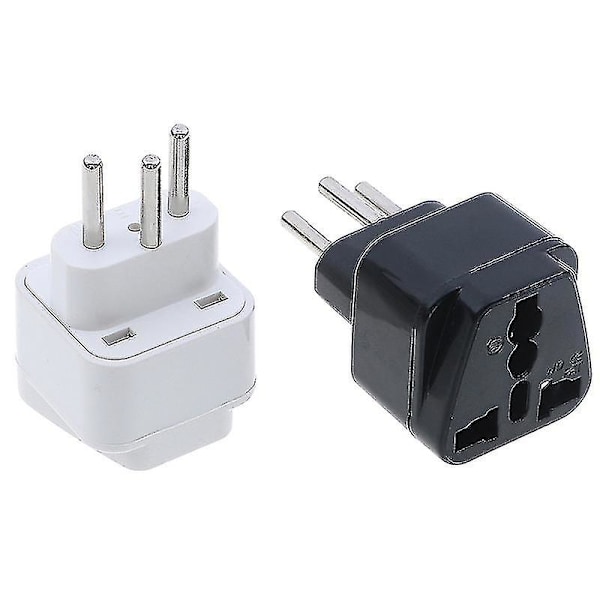 Universaali UK/US/EU Sveitsin pistotulppa matkasovitin muuntimet [HK] Black