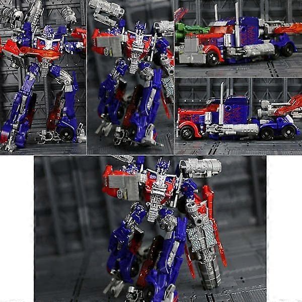 Optimus Warrior Transformers Leksaksmodell i aluminiumlegering [HK]