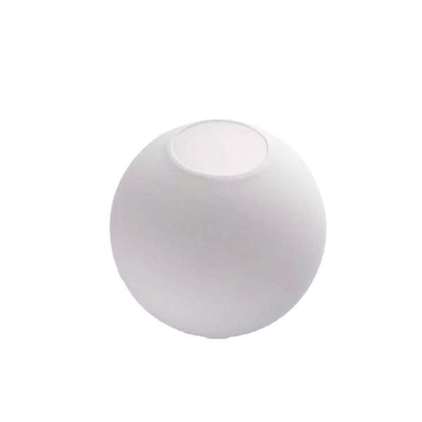 Mat hvid Globe Glas Lampeskærm Udskiftning Rundt Lys Cover Fix[hk] 12cm