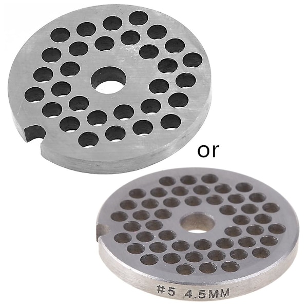 Kjøttkvern i rustfritt stål, knuser, mikser, kverneplate, skive 3/4,5/6/12mm [HK] 6mm