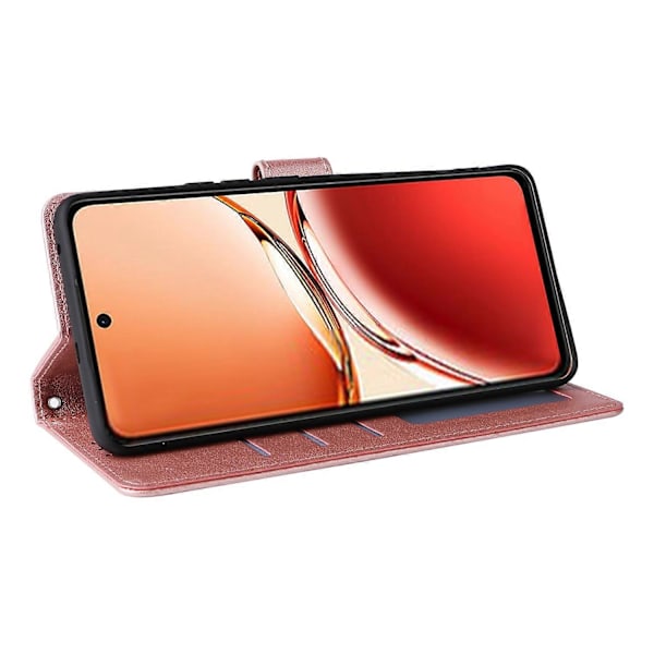 Plånboksfodral för Oppo F27 5G/Reno12 F 4G/Reno12 F 5G/Reno12 FS PU Läderfodral[HK] Style D Multicolor