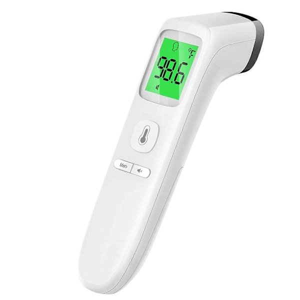 Pande Termometer, Baby- og Voksen Termometer med Feberalarm, LCD-Display og Hukommelse[HK]