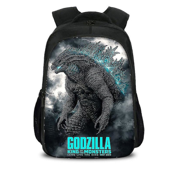 Godzilla Dinosaur Monster Skoleveske Skulder Datamaskin Ryggsekk Stor Kapasitet[HK] style3