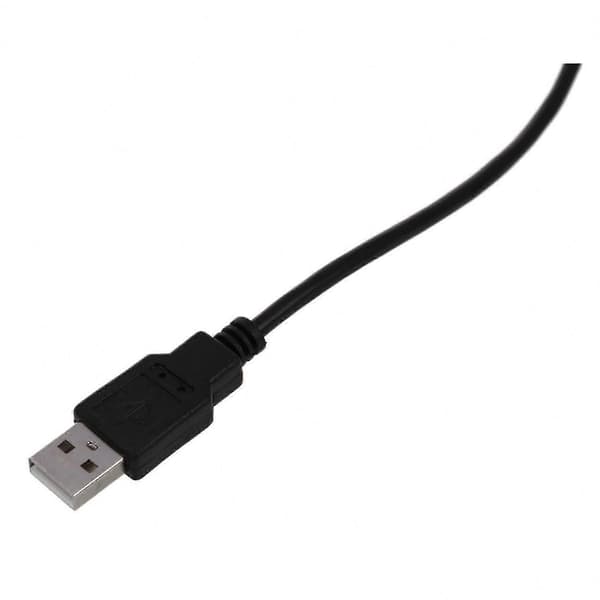 Dobbel USB til 36-pin parallell skriverkabeladapter[HK] Black