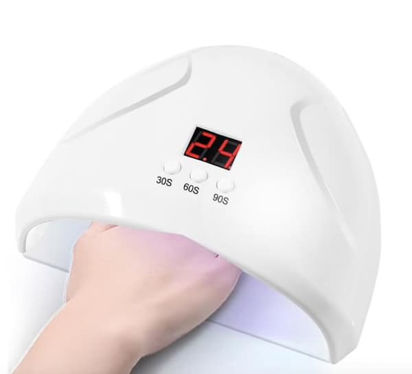 LED-lampe med timerfunksjon for 36W pærestørrelse[HK] Vit white