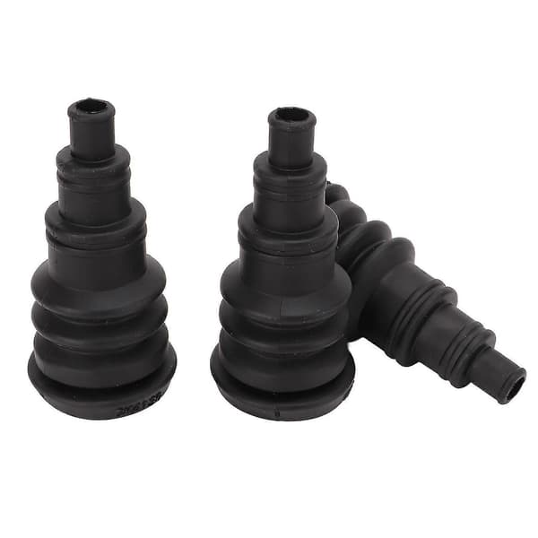 3 STK Firewall Boot Selebeskyttelsesmuffe Sort Gummi Universal til 3/8in til 1in Ledningsbundter[HK]