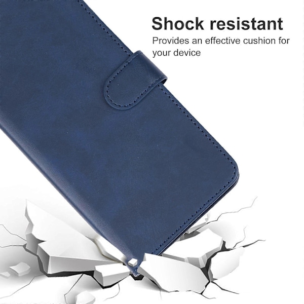 Läderfodral för TCL 501 [HK] Blue