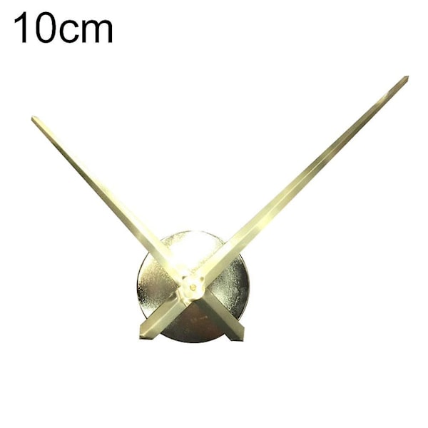 ZHOUBA Stor Väggklocka Quartz Urverk Mekanism Lång Visare DIY Precisa Tillbehör[HK] Silver L