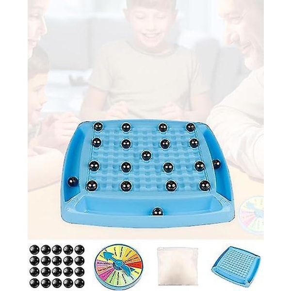 Magnetiske Steinspill Magnetisk Sjakkspill Med Steiner, Magnet Sjakkspill Magnet Spill Med Snøre[HK]