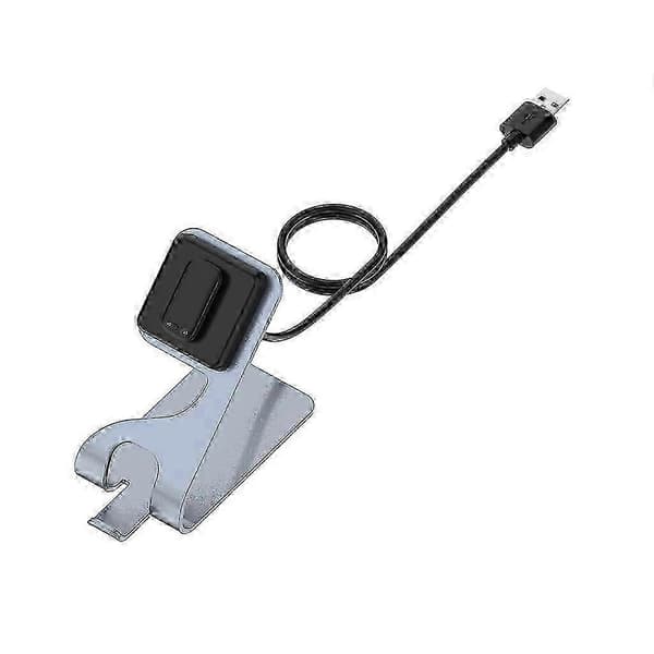 Laderstativ Stasjon Base Ladeholder Brakett for Fitbit-Luxe/Charge5 Dock[HK] Gray
