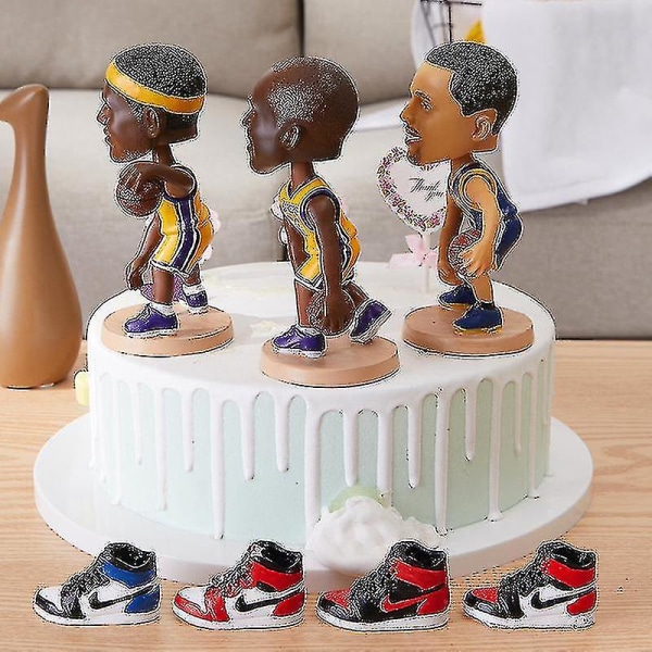 Kobe Bryant Actionfigur Staty Bobblehead Basket Doll Dekoration[HK]