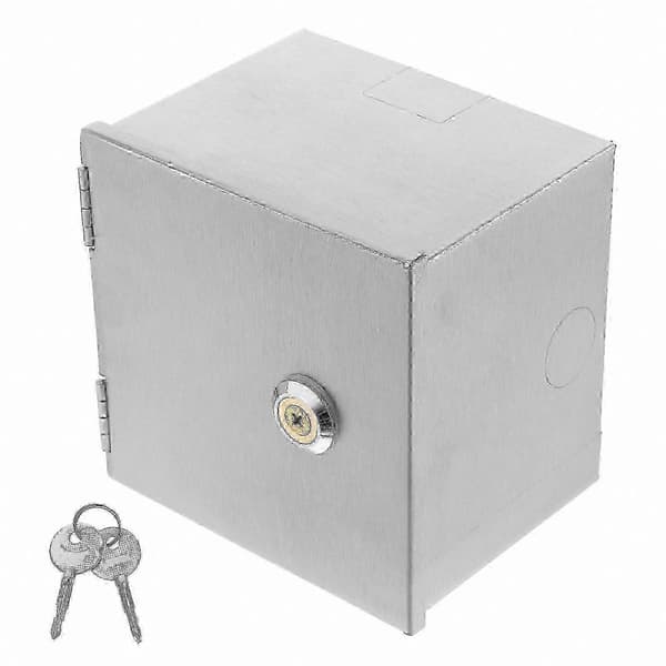 Vedenpitävä ulkopistorasian kotelo lukitusmekanismilla [HK] Silver