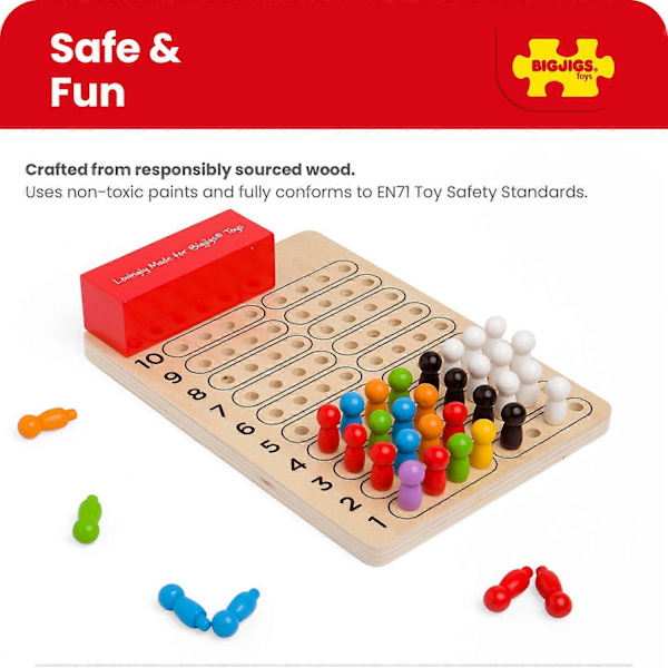 Leksaker Trä Codebreaker Spel - Barns Hjärngympa Pussel[HK] Multicoloured