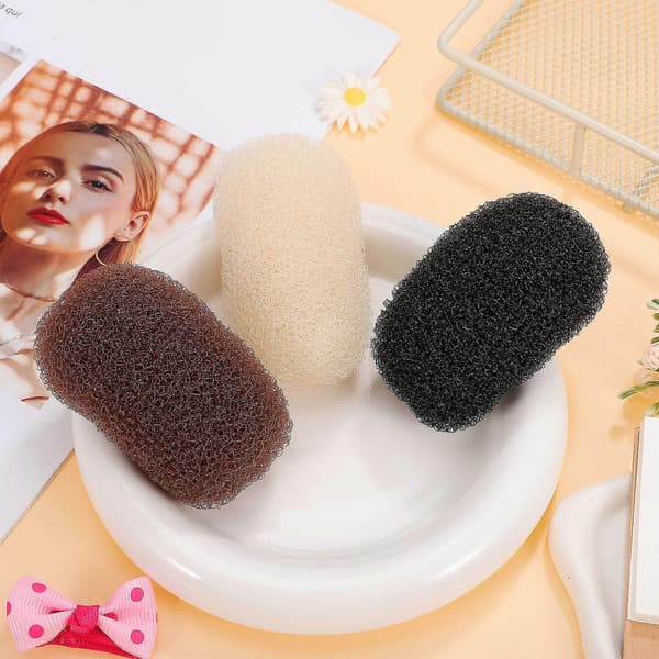 Hårstyling Volym Bump Inserts Hårspännen för Kvinnor 3-pack[HK]