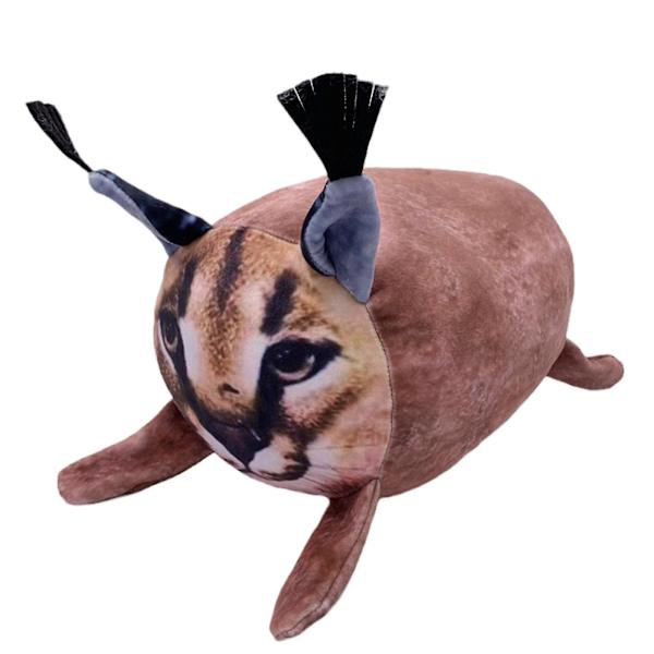 20cm/30cm Ny Big Floppa Plysch Plysch Simulering Tryck Docka Katt Present Kudde Karakal -ys[HK] 20Cm Mixed Color S