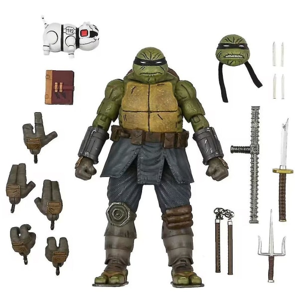 7\" Teenage Mutant Ninja Turtles Idw Comics The Last Ronin Armored/unarmored Ultimate Action Figure Toys Collectible Model Dolls Fans Ideal Gifts[HK] B