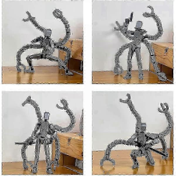 T13 Multi-leddet Action Figur Tilbehør med 3D-print, Legetøjssamling[HK]