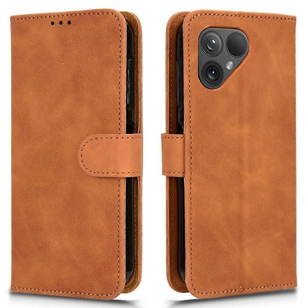 For Fairphone 5 Deksel Lommebok Stativ Anti-fall Telefon Lærdeksel[HK] Style E Multicolor