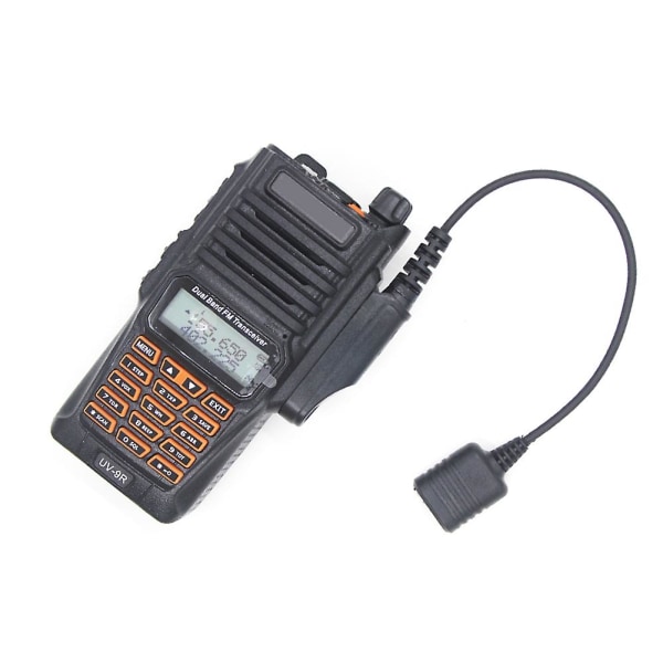 Adapterkabel til Uv-9r Plus Uv-xr Vandtæt til 2 Pin Uv-82 Uv-s9 Walkie Talkie Headset Mic([HK])