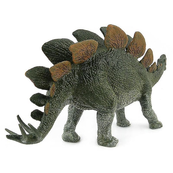 Dinosauruksen malli Jurassic Dinosaur Kasvitsyöjä Lasten Simulaatio Kiinteä Stegosaurus-dinosauruksen lelumalli[HK]