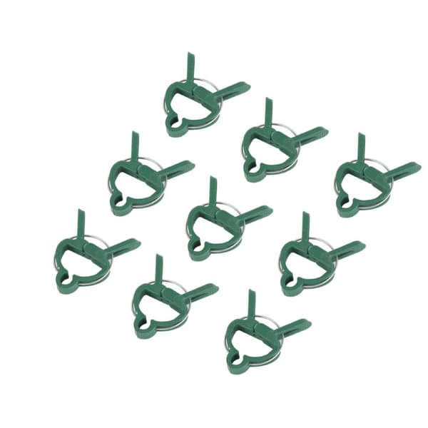 Tomatplantklämmor - 10-pack, Grön[HK] Small