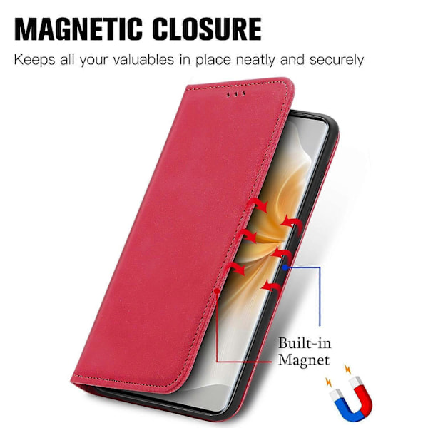 For TCL 50 Pro NxtPaper 5G Telefondeksel [HK] Red Multicolor