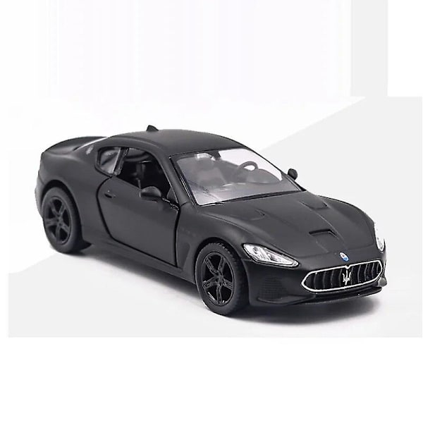 1:36 Maserati Gran Turismo Mc korkea simulointi hieno valuauton lelut ajoneuvot autotyyli seosauto malli leluautot F38[HK] Matte Black