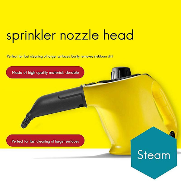 HK Damprenser Dyse Slidse Børste Sprinkler Dyse Hoved til SC1/SC2/SC3/SC4/SC5 Damprenser Slidse Dyse Børste black