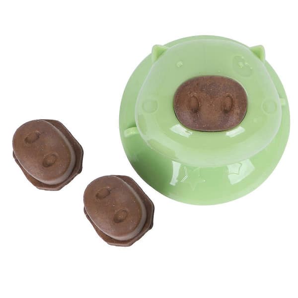 Hundleksak Sugpropp Bitleksak för Matning och Slickning Grön[HK]