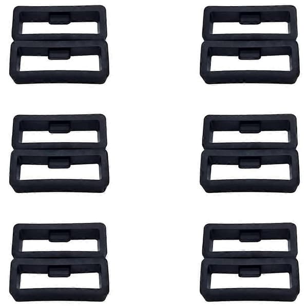 22 mm bred silikone urremssløjfe til Garmin 735Xt rem urremsholder til Forerunner 235 erstatningsrem [HK] Black