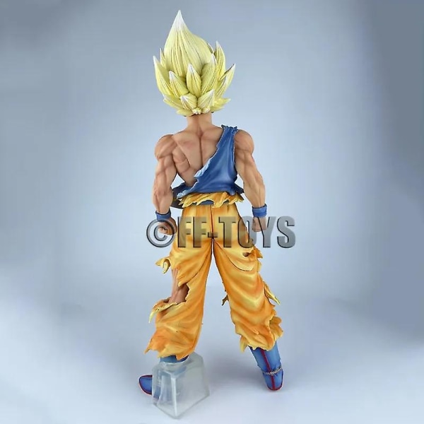 28cm- 43cm Dragon Ball Z Son Goku Namek Figur Super Saiyan Goku Statue Pvc Actionfigurer Samleobjekter Model Legetøj Gaver[HK] 28CM A with damage