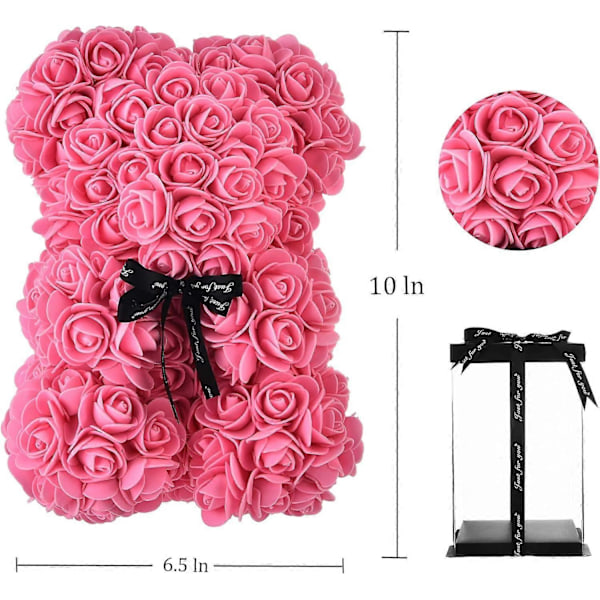 Kukka Ruusukarhu, Ruusu Nallekarhu, Kukka Karhunpentu [HK] Pink