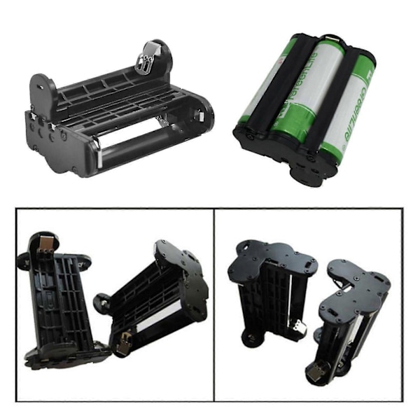 Plastik D-BH109 Lithium Batteriholder AA Batteriholder til K-r/kr/K30/K-30[HK]