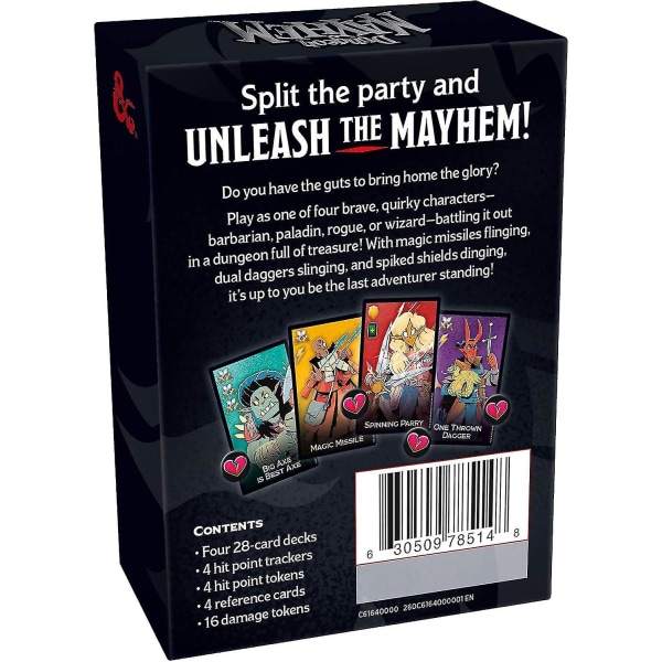 Dungeons & Dragons: Dungeon Mayhem Kortspill [HK]