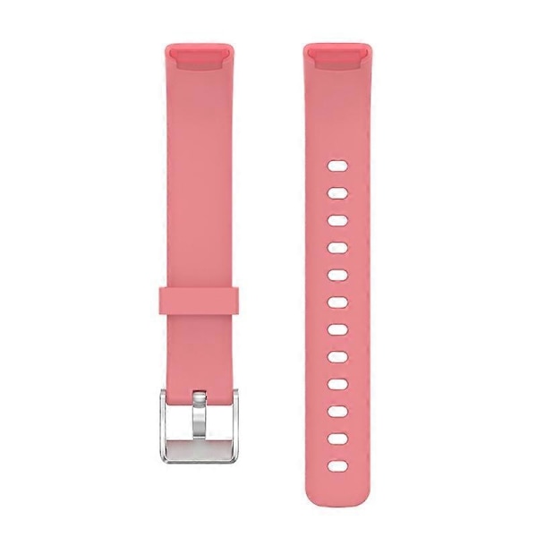 Silikone Armbånd til Fitbit-Luxe Ur Armbånd Blød Håndledsrem Loop Armbånd[HK] L Official red