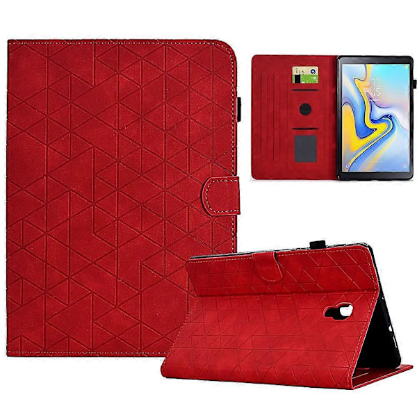 Samsung Galaxy Tab A 10.5 (2018) T590 T595 PU-nahkakotelo korttipaikoilla, suojaava tablettikotelo [HK] Style B Multicolor