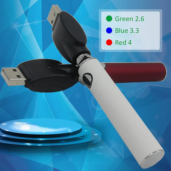 Kestävä akkukynä nopealla lämmitystoiminnolla ja älykkäällä USB-adapterilla [HK]