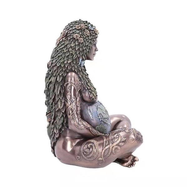 \"Moder Jord Statue, Natur Månegudinde Statue, Spirituelle Genstande Figurer Statuette Gaver til Mor, Jordens Dag, Kvinder, til Mors Dag Hjem [HK]