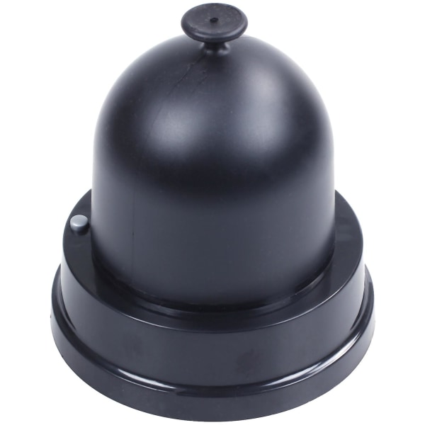 Automatisk terningbeger med batteridrift, pub, bar, fest, spill med 5 terninger, svart [HK] Black